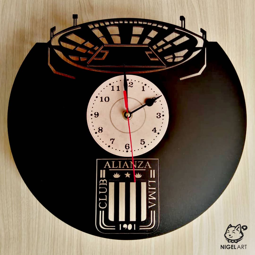 Reloj de Pared personalizado de Club Alianza Lima