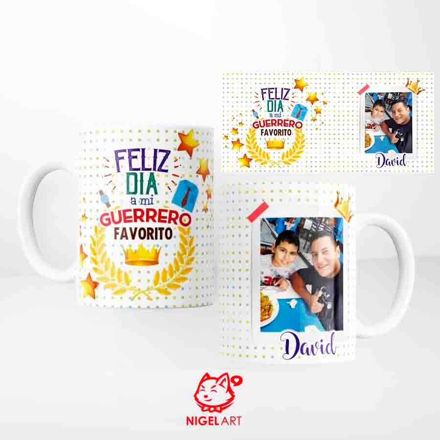 Tazas con diseños del Dia del Padre en Trujillo